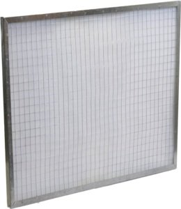 Filtr panelowy w ramce metalowej ocynkowanej